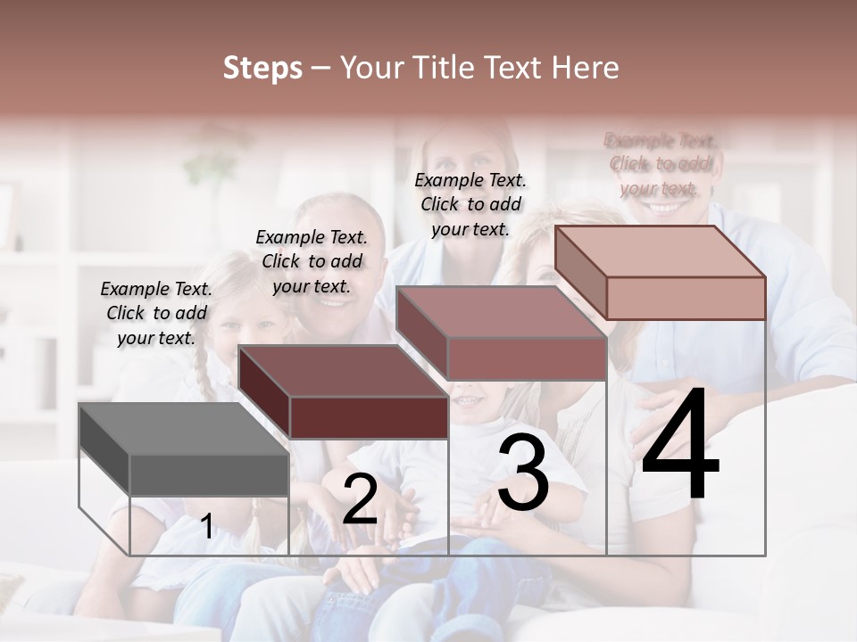 Embracing Girl Portrait PowerPoint Template