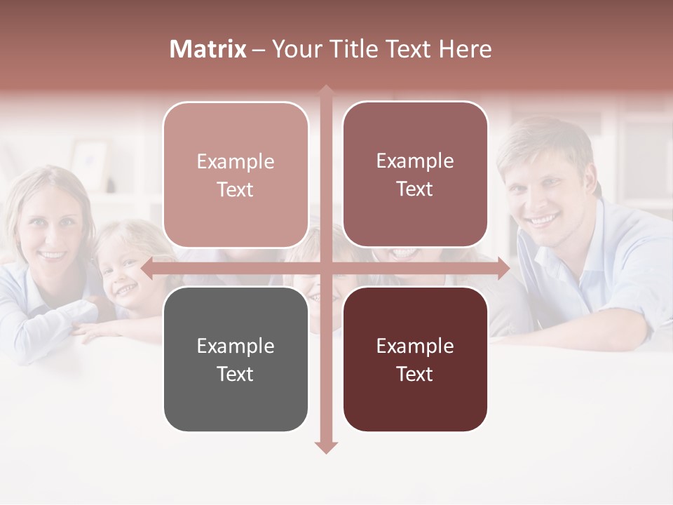 Family Female Mother PowerPoint Template