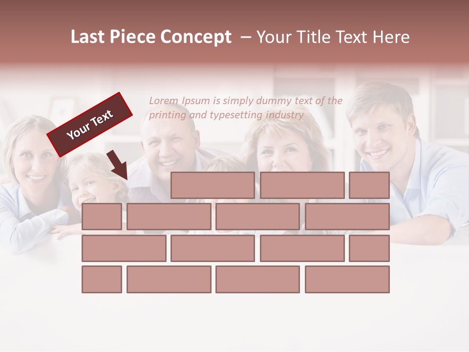 Family Female Mother PowerPoint Template