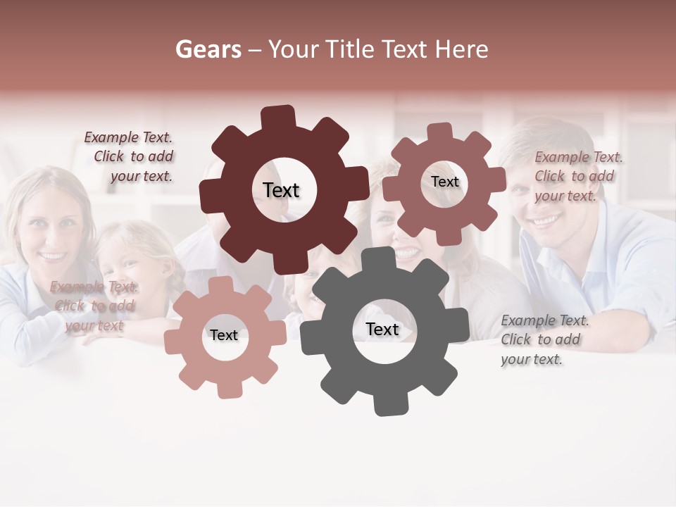 Family Female Mother PowerPoint Template