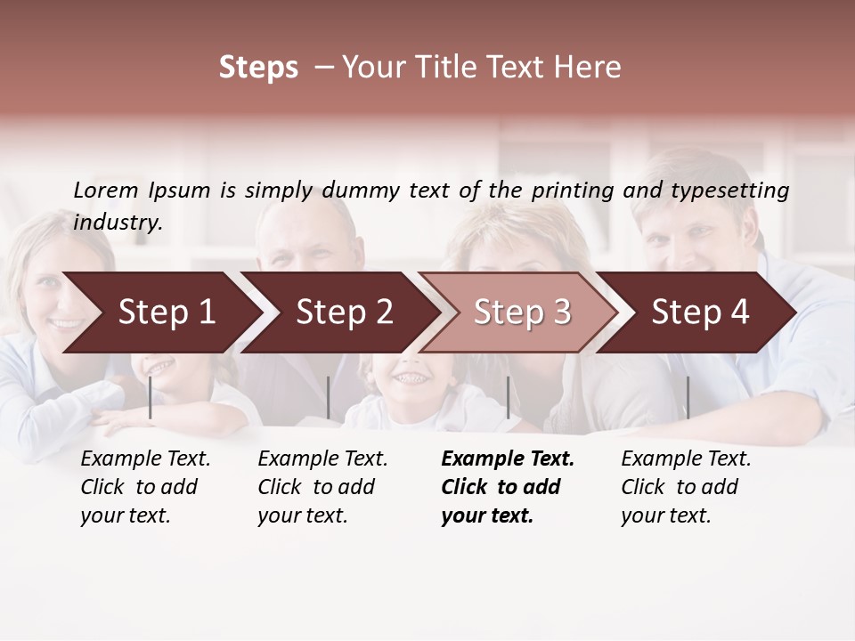 Family Female Mother PowerPoint Template