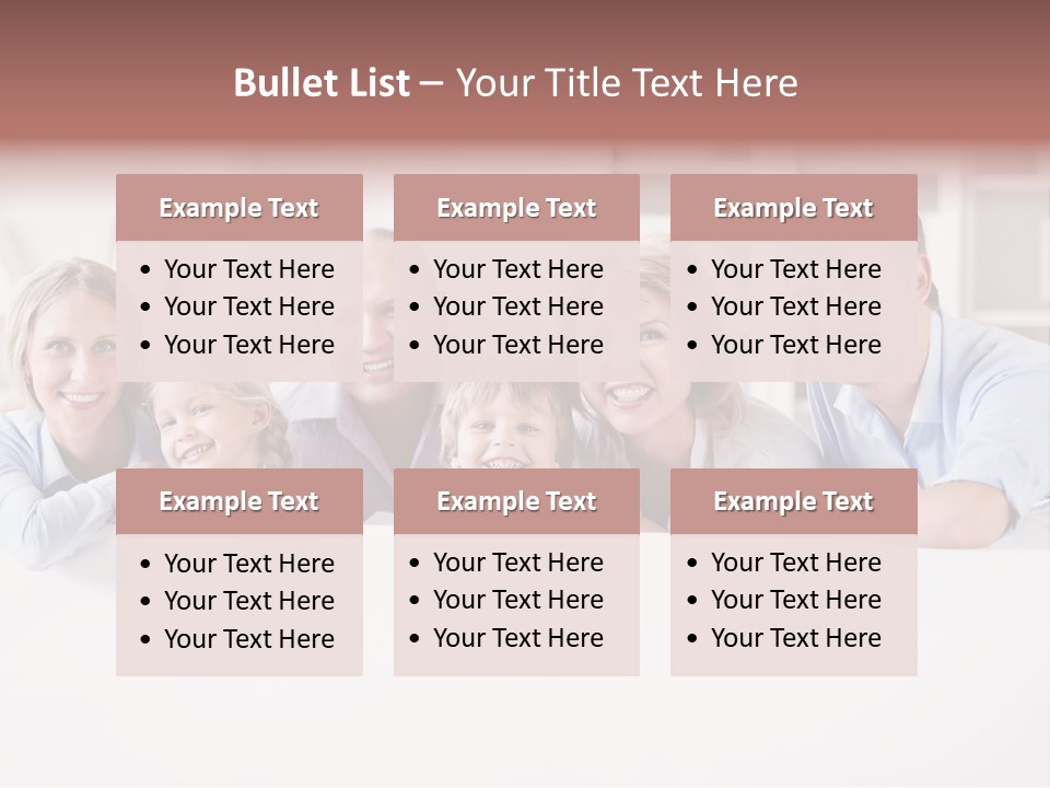 Family Female Mother PowerPoint Template