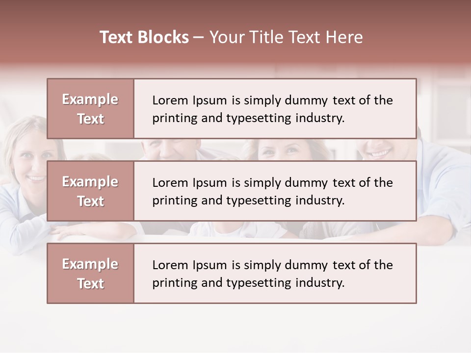 Family Female Mother PowerPoint Template