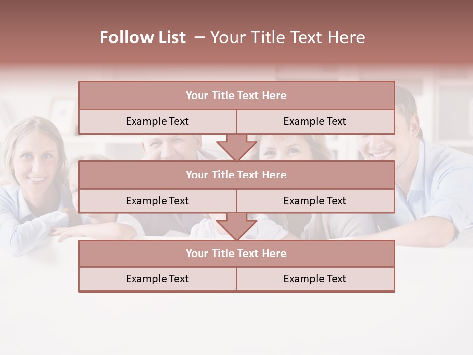 Family Female Mother PowerPoint Template