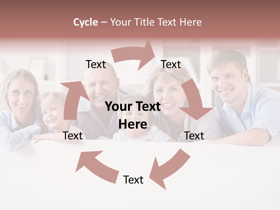 Family Female Mother PowerPoint Template