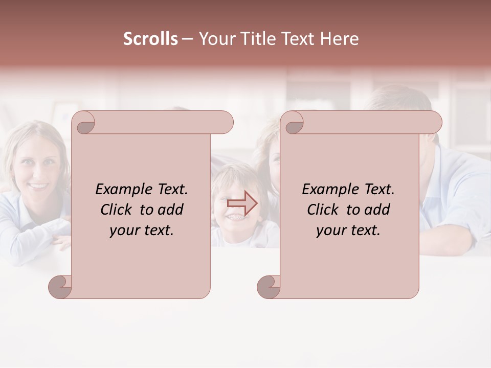Family Female Mother PowerPoint Template