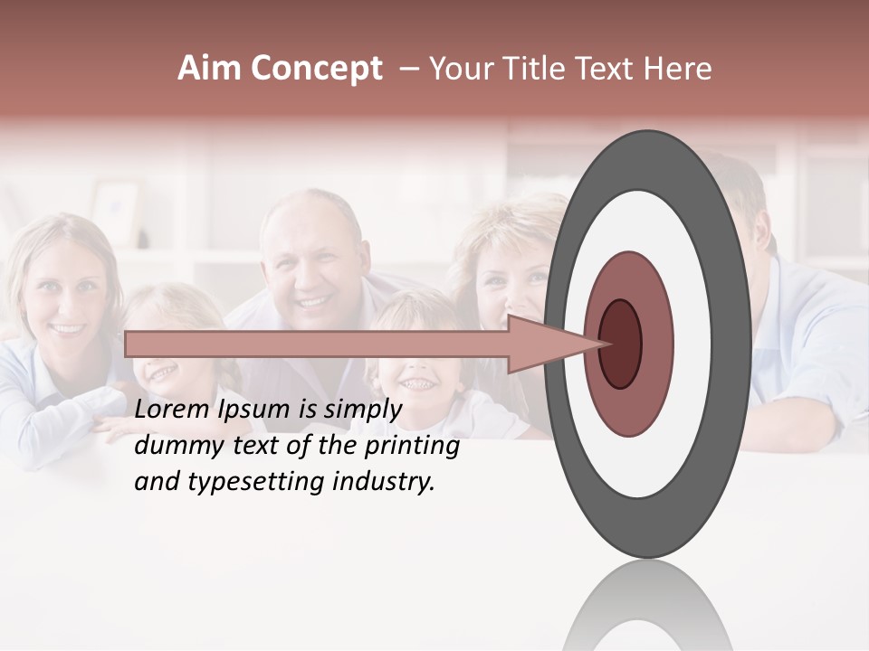 Family Female Mother PowerPoint Template