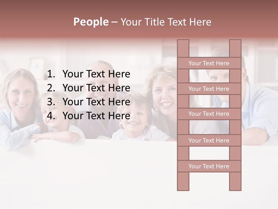 Family Female Mother PowerPoint Template