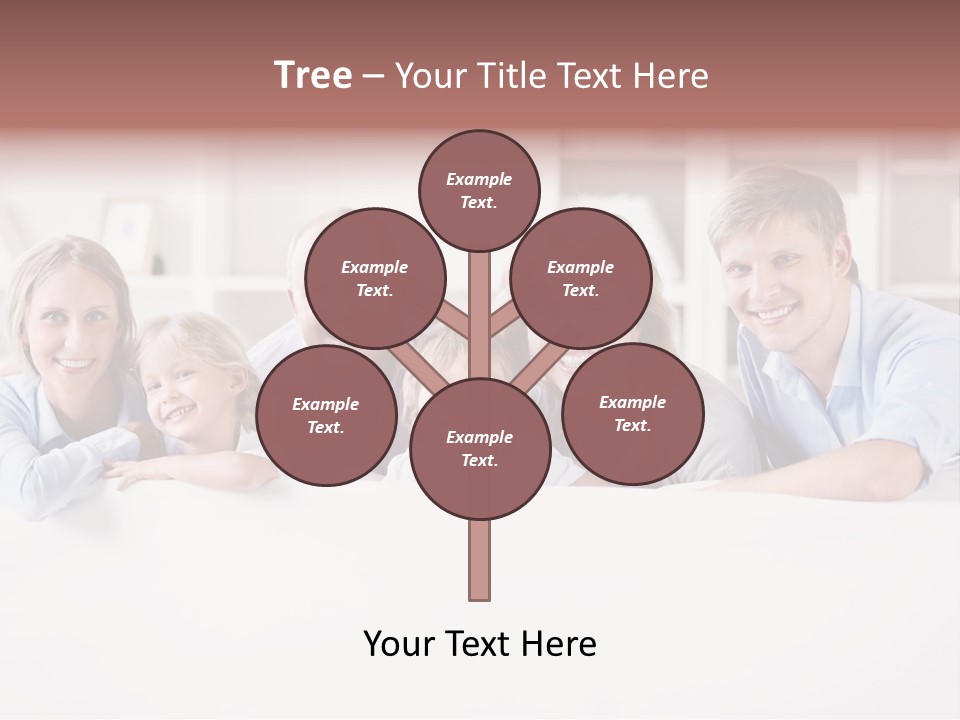 Family Female Mother PowerPoint Template