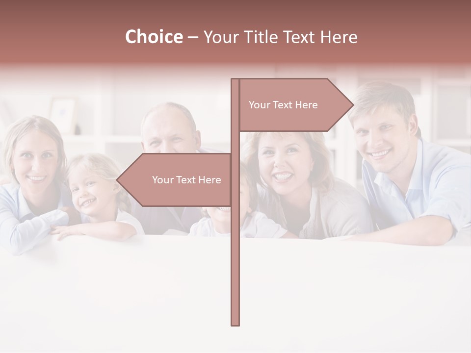 Family Female Mother PowerPoint Template