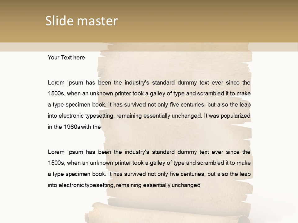 Banner Background Eating PowerPoint Template