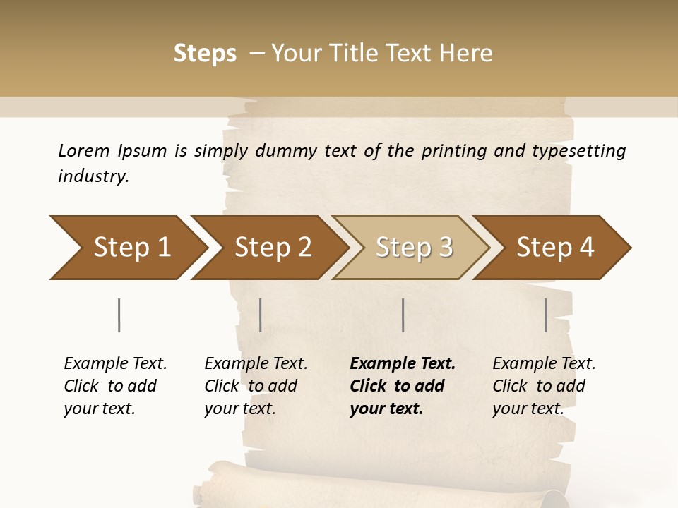 Banner Background Eating PowerPoint Template