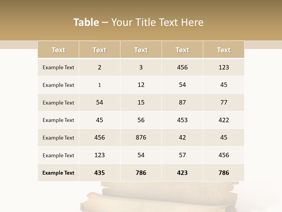 Banner Background Eating PowerPoint Template