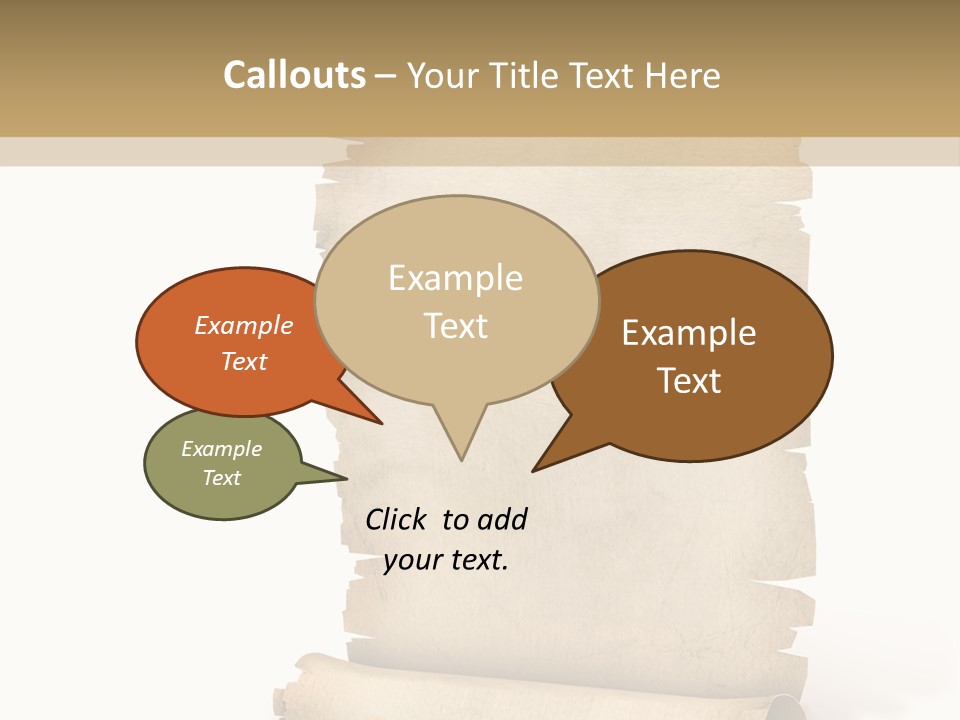 Banner Background Eating PowerPoint Template