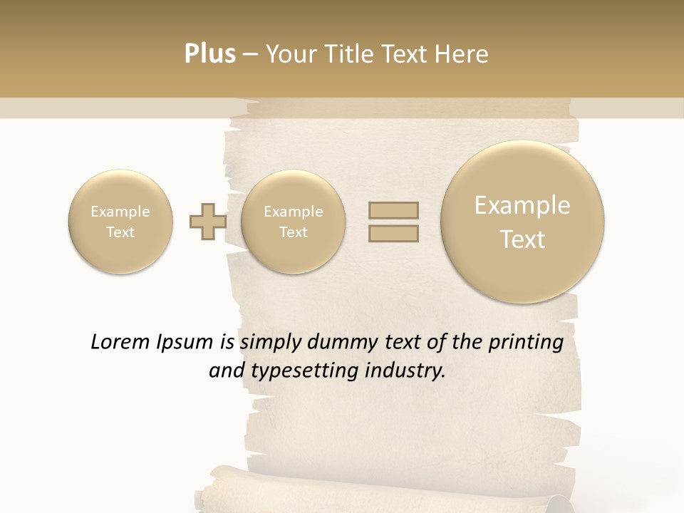 Banner Background Eating PowerPoint Template