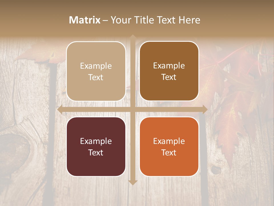 Space Maple Ragged PowerPoint Template