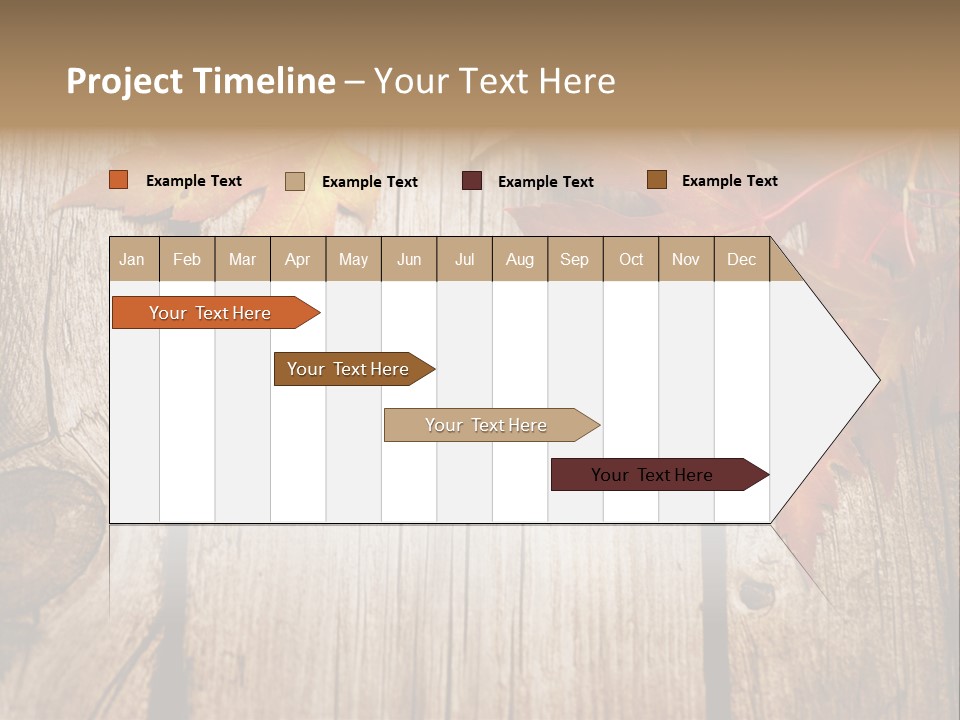Space Maple Ragged PowerPoint Template