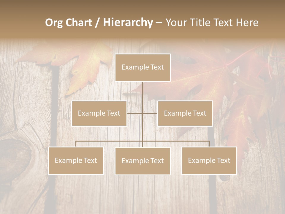 Space Maple Ragged PowerPoint Template