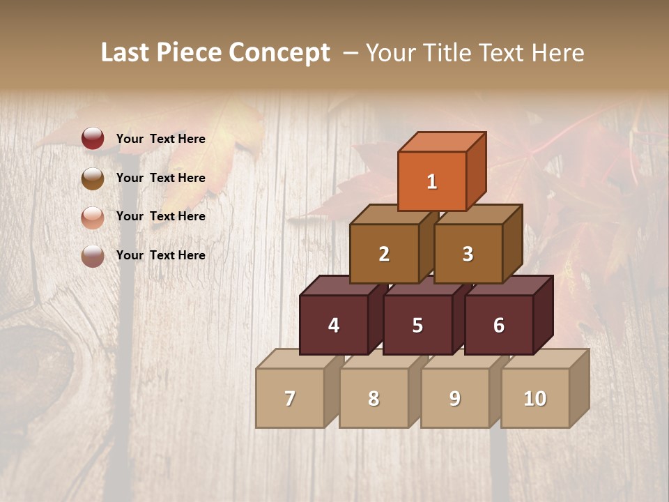 Space Maple Ragged PowerPoint Template