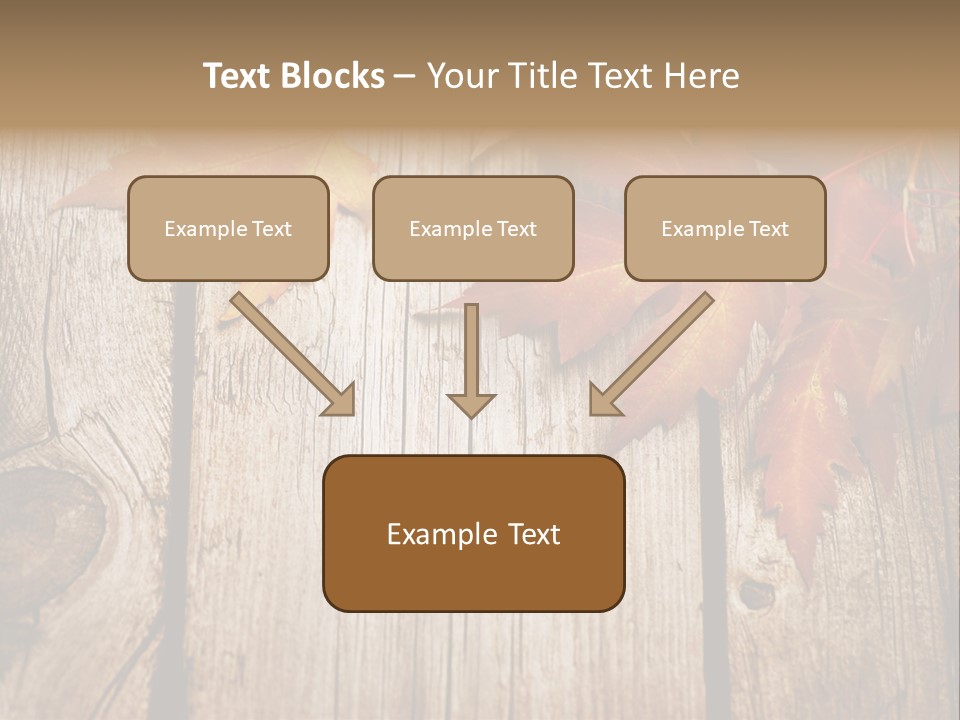 Space Maple Ragged PowerPoint Template