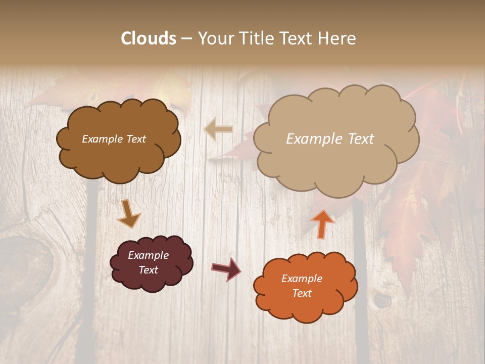 Space Maple Ragged PowerPoint Template