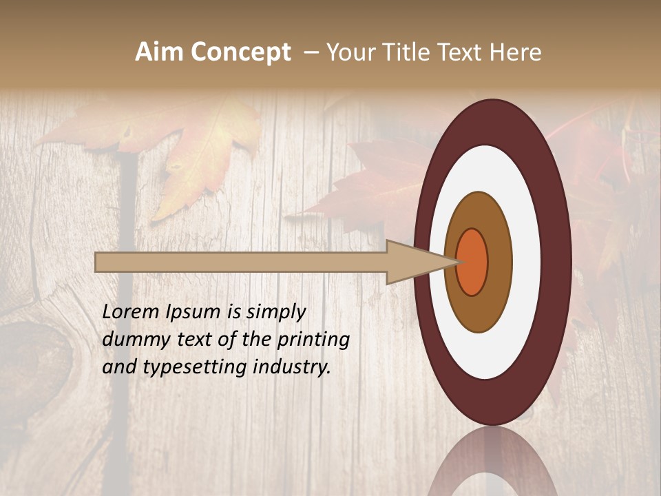 Space Maple Ragged PowerPoint Template