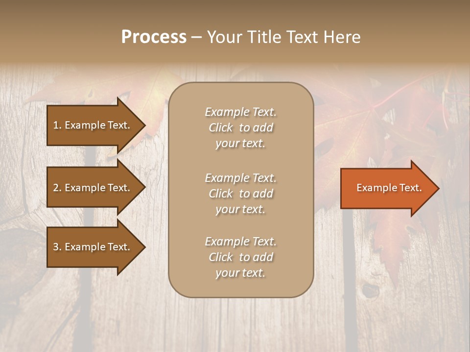 Space Maple Ragged PowerPoint Template