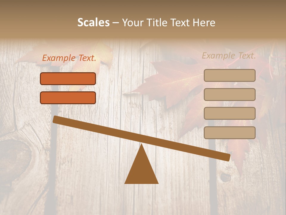 Space Maple Ragged PowerPoint Template