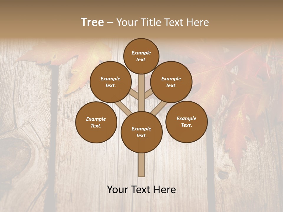 Space Maple Ragged PowerPoint Template