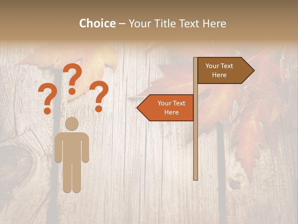 Space Maple Ragged PowerPoint Template