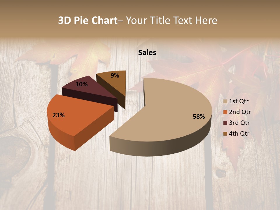 Space Maple Ragged PowerPoint Template