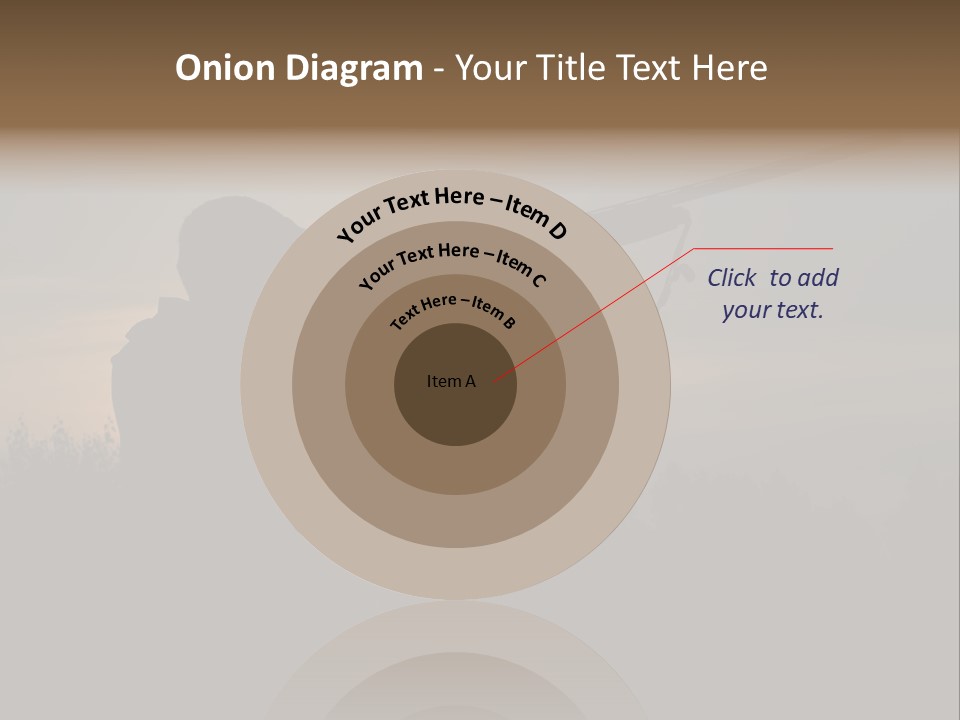 Shot Autumn Sun PowerPoint Template