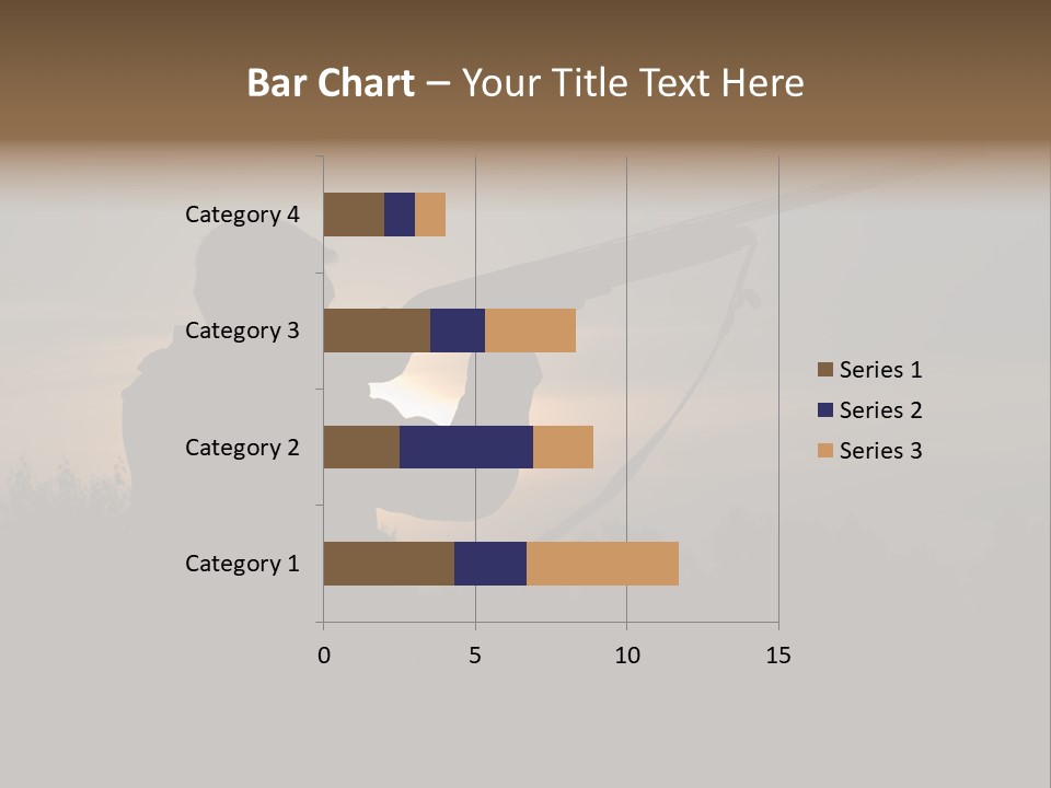 Shot Autumn Sun PowerPoint Template