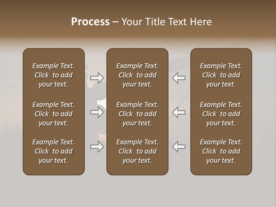 Shot Autumn Sun PowerPoint Template