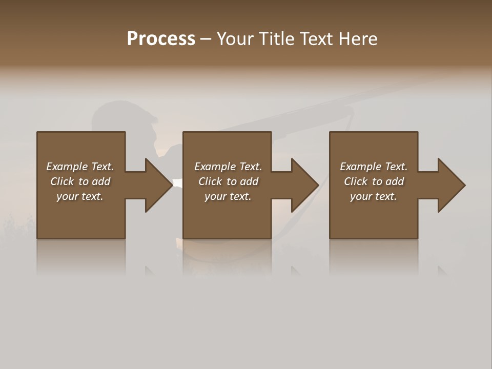 Shot Autumn Sun PowerPoint Template