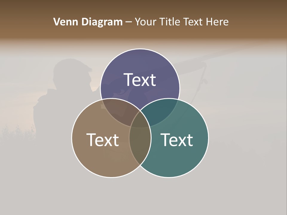 Shot Autumn Sun PowerPoint Template