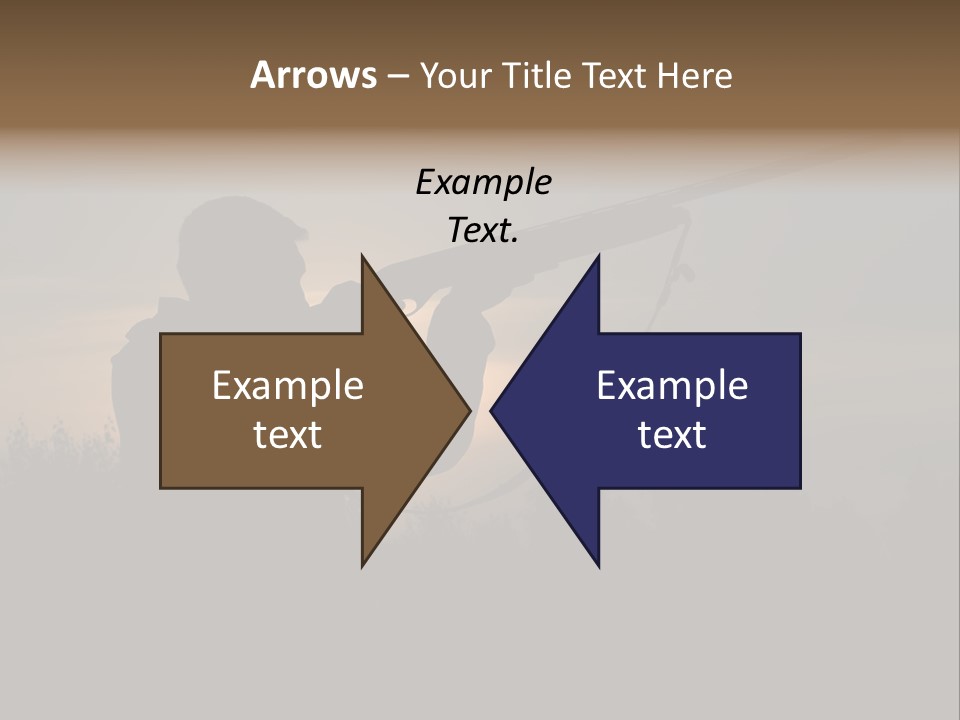 Shot Autumn Sun PowerPoint Template