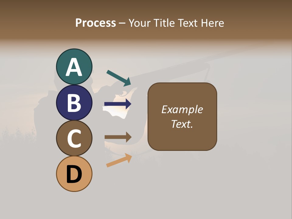 Shot Autumn Sun PowerPoint Template