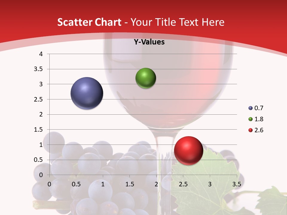 Alcoholic Vine Glassware PowerPoint Template
