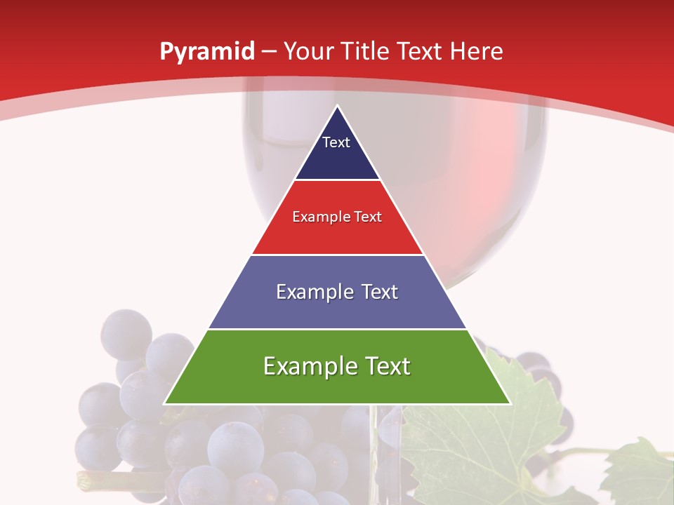 Alcoholic Vine Glassware PowerPoint Template