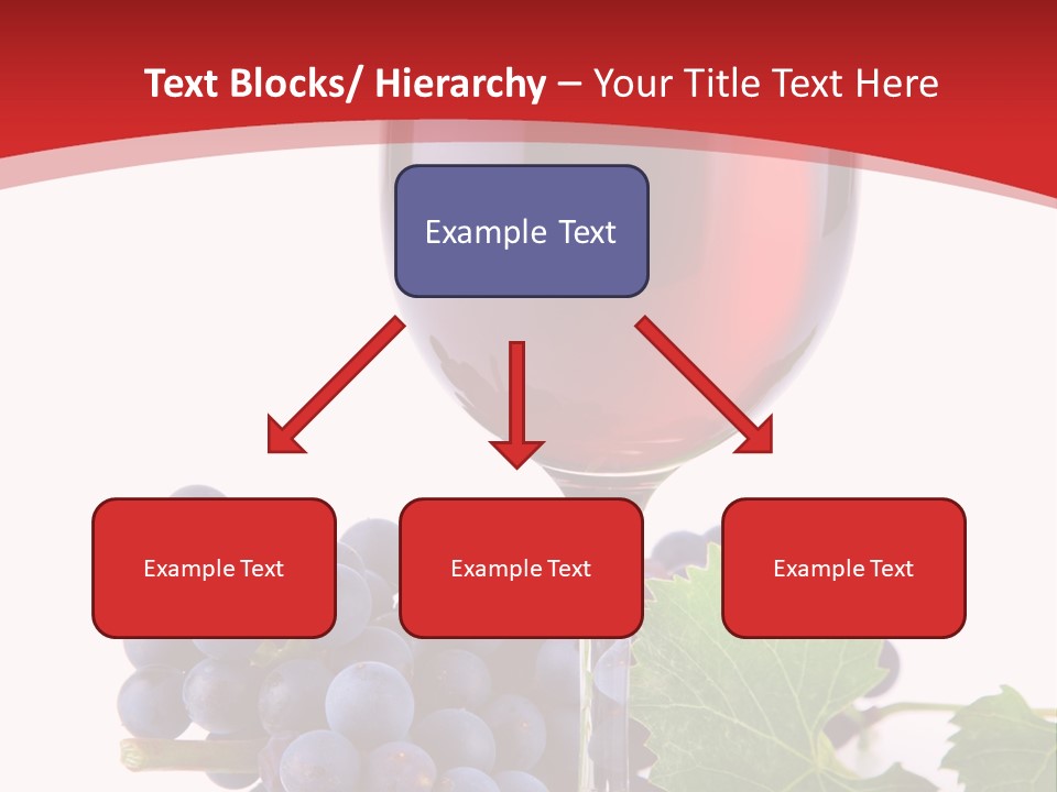 Alcoholic Vine Glassware PowerPoint Template