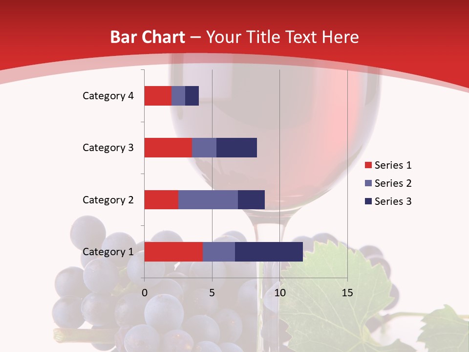 Alcoholic Vine Glassware PowerPoint Template