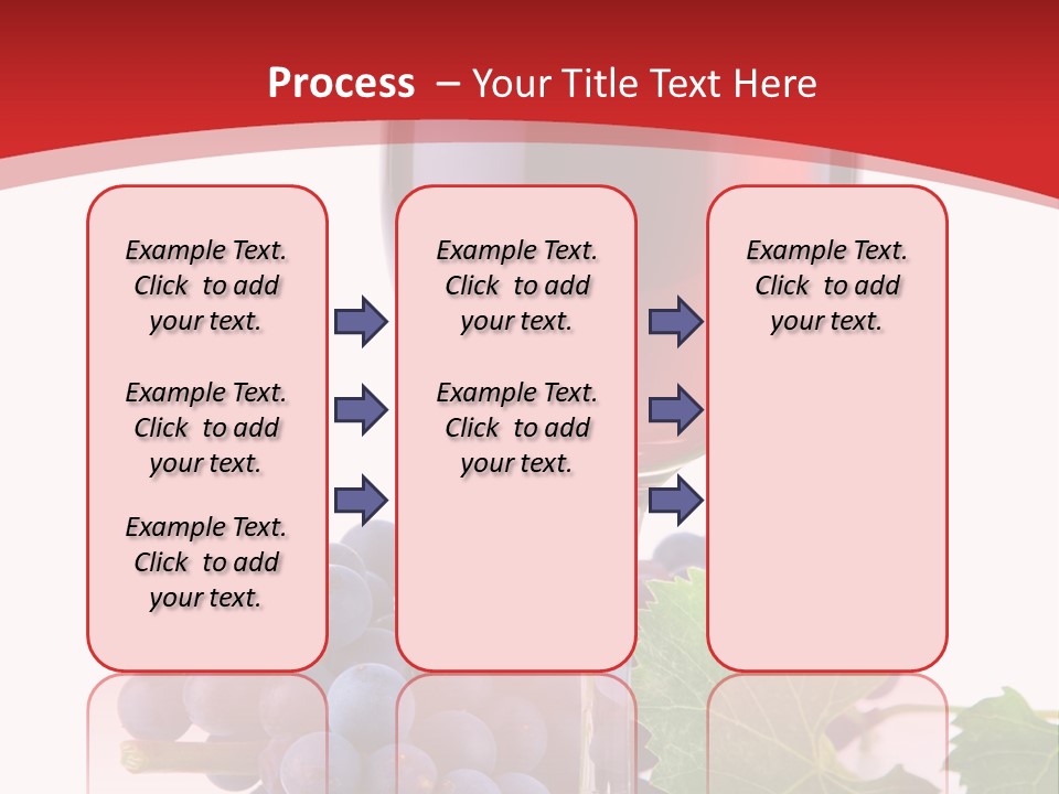 Alcoholic Vine Glassware PowerPoint Template