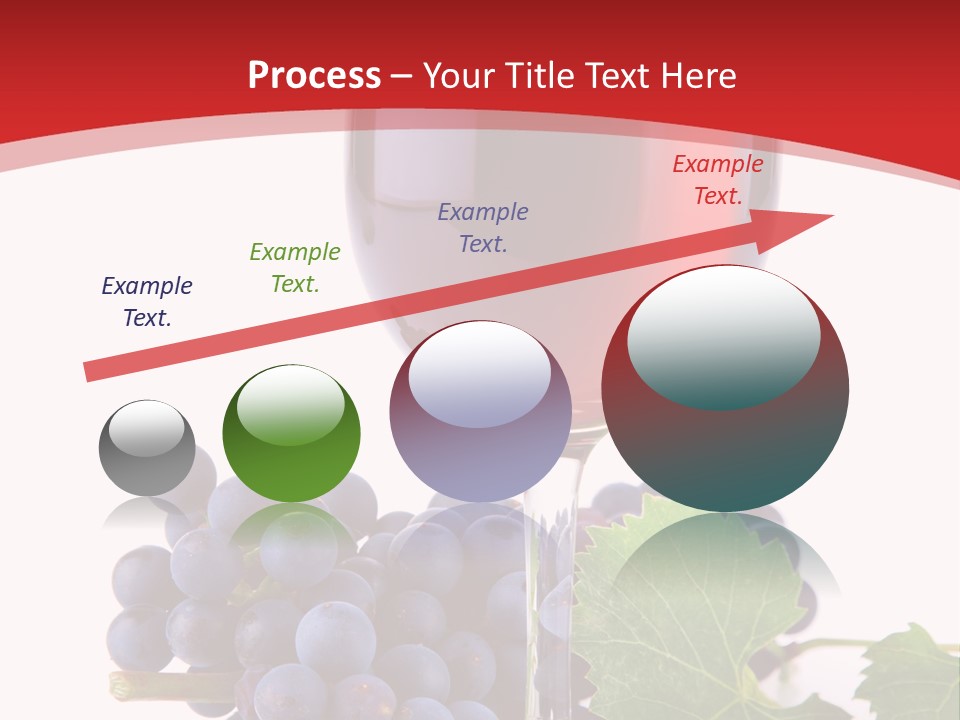 Alcoholic Vine Glassware PowerPoint Template