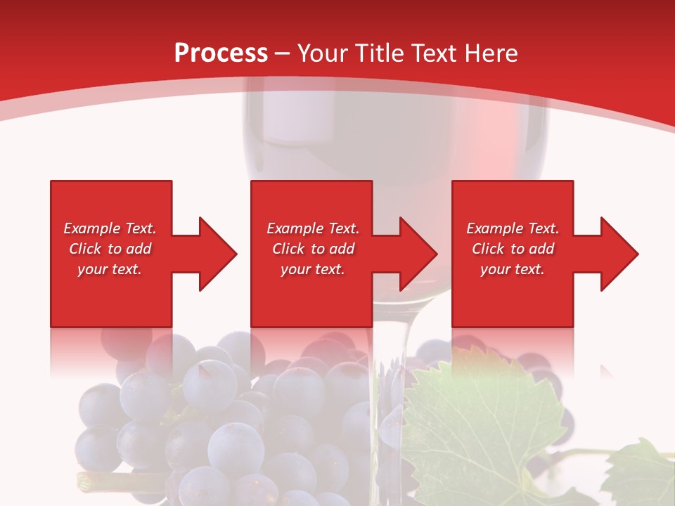 Alcoholic Vine Glassware PowerPoint Template