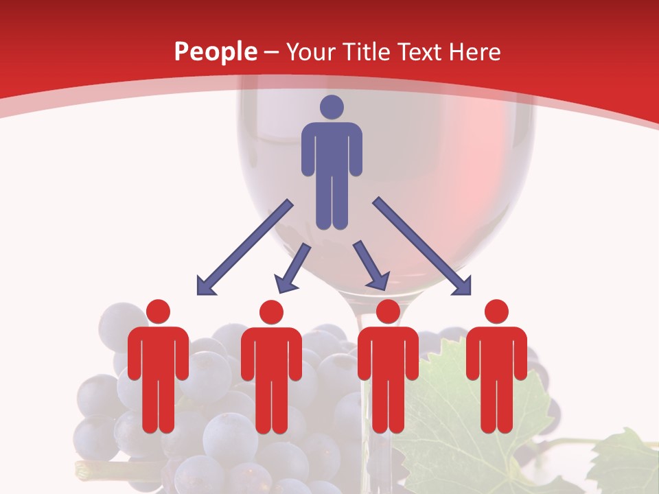 Alcoholic Vine Glassware PowerPoint Template