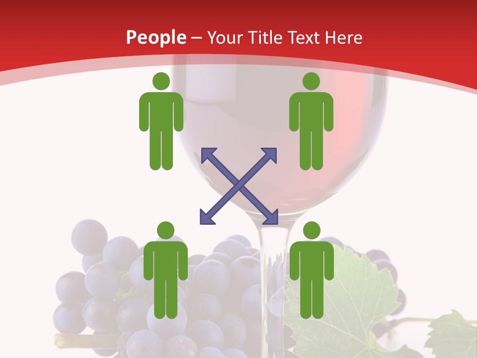 Alcoholic Vine Glassware PowerPoint Template