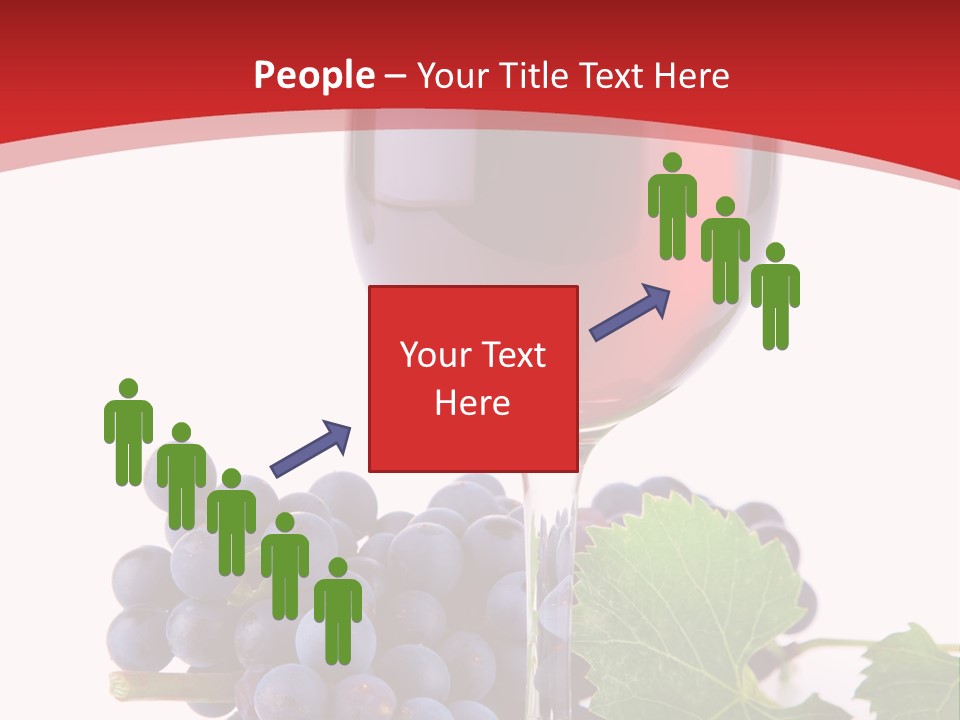 Alcoholic Vine Glassware PowerPoint Template