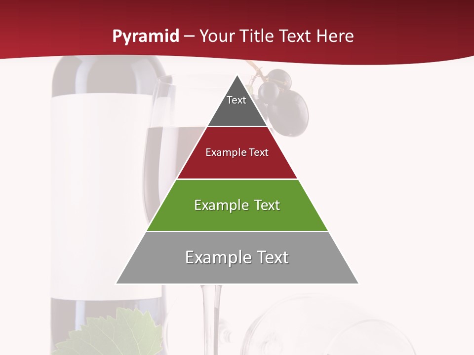 Grape White Filled PowerPoint Template