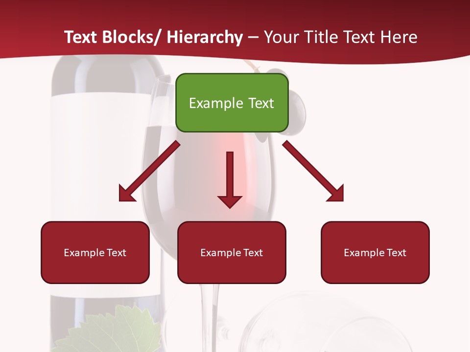 Grape White Filled PowerPoint Template